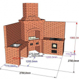 Jak rozložit rohový gril z cihel vlastníma rukama na zahradním poze...